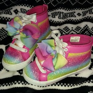 Little girls high top shoes